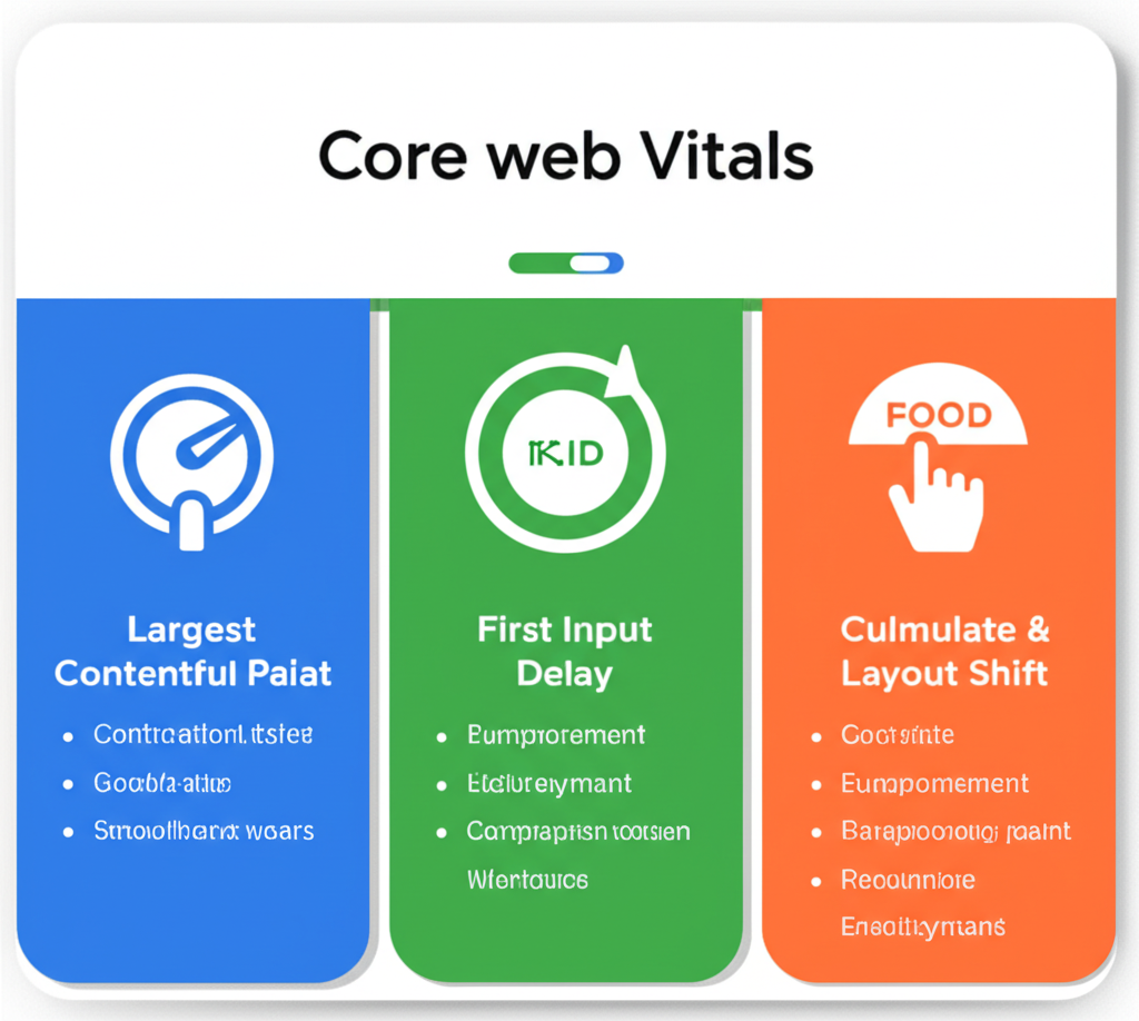Illustration of core web vitals